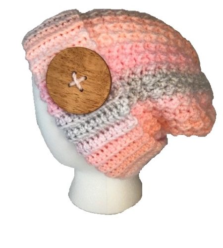 Slouchy Hat bigger button